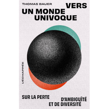 book VERS UN MONDE UNIVOQUE