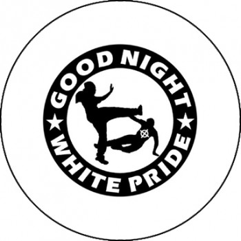 BADGE GOOD NIGHT WHITE PRIDE